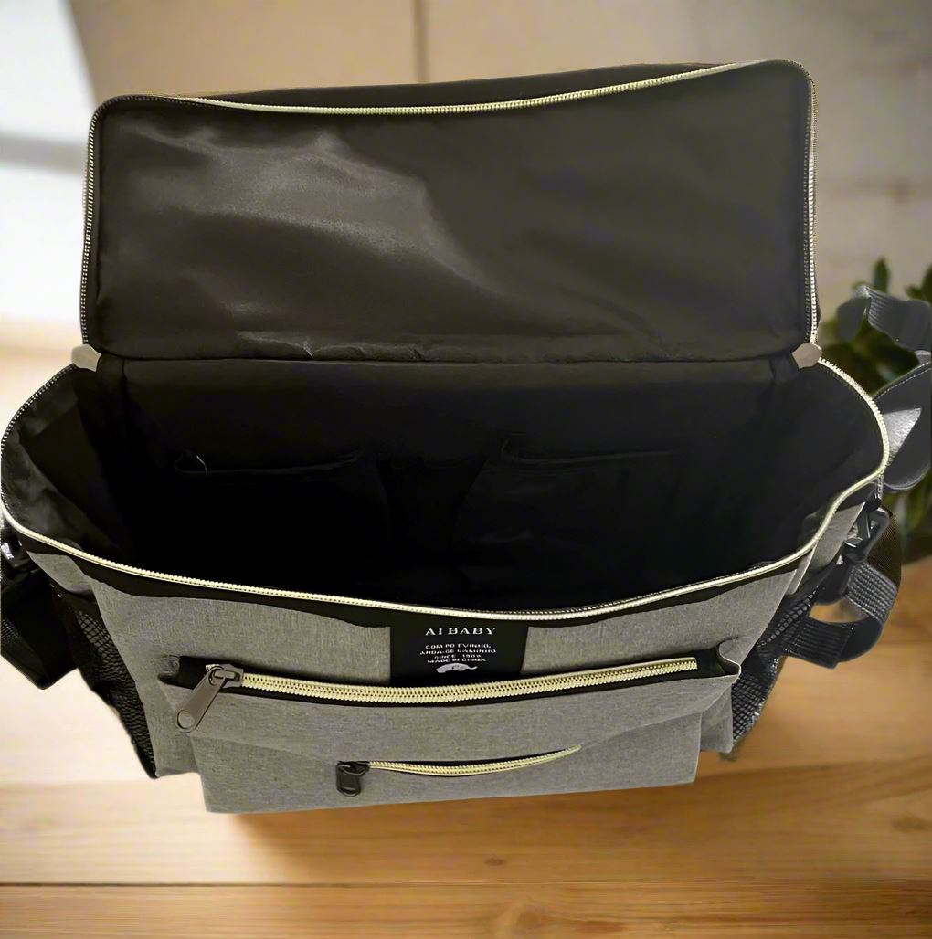 Sac à Langer - BabyTravel™ - Gris - Bebemalaika